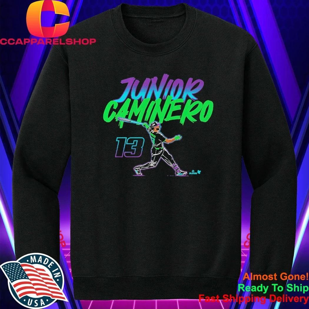 Junior Caminero Slugger Swing Number 13 Shirt