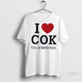 Officials Trendy I Love Cok City Of Kenosha Shirt Sweater Unisex , , , Long Sleeve Tee