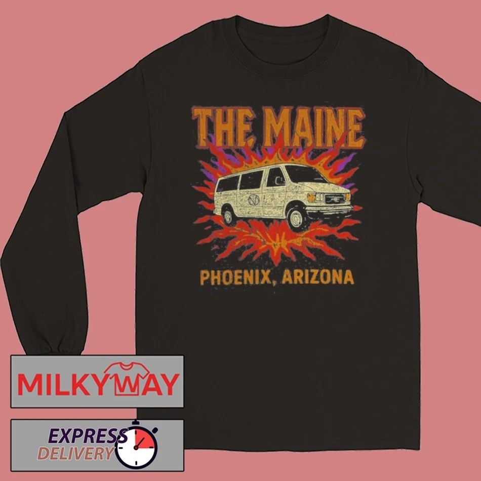 The Maine Band Shirt Unisex , , , Long Sleeve Tee