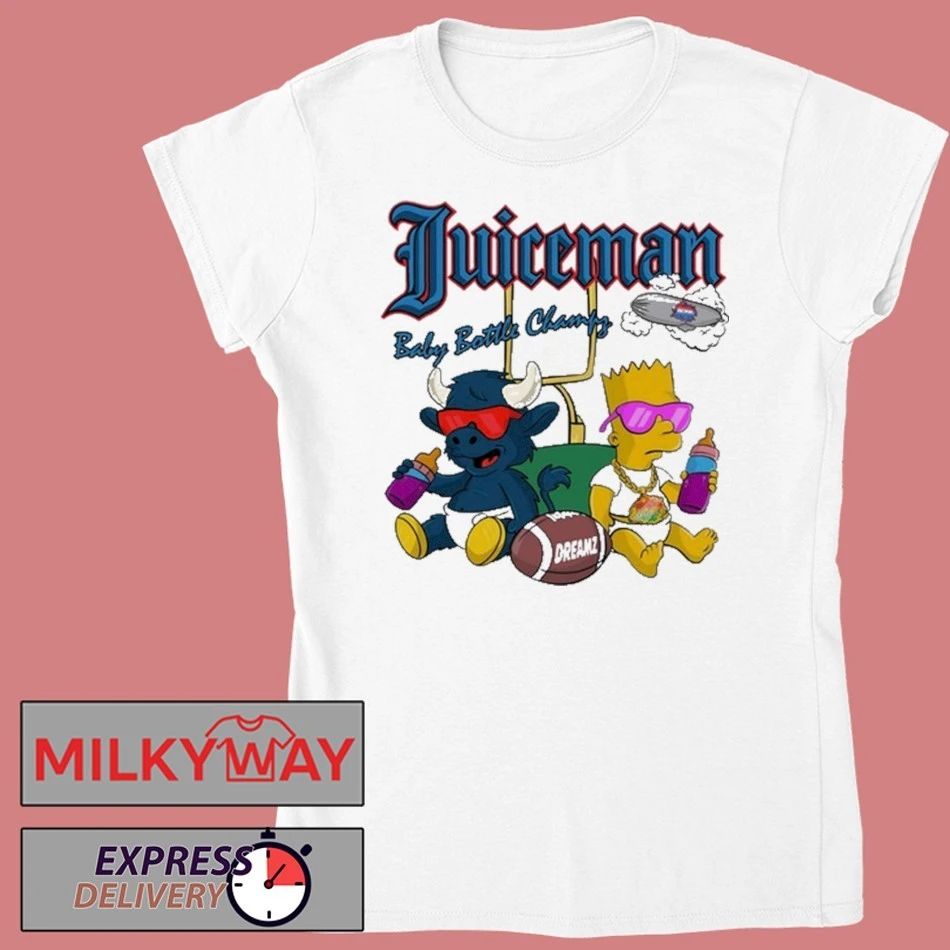 Dreamz Exotic Pop Juiceman Baby Bottle Champs Shirt Unisex , , , Long Sleeve Tee