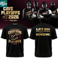Cleveland Cavaliers Playoffs Let Em Know 2026 Shirt Unisex , , , Long Sleeve Tee