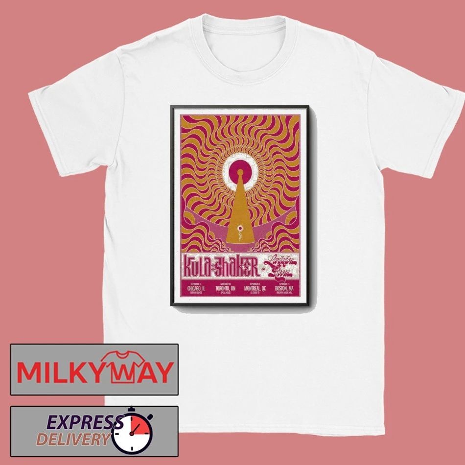 Kula Shaker & Levitation Room Tour 2025 Poster shirt Unisex , , , Long Sleeve Tee
