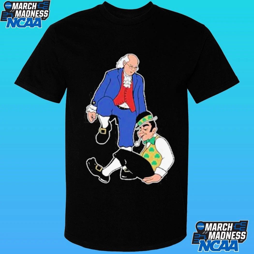 Philadelphia 76ers Ben Franklin Stepover Boston Celtics Mascot Shirt Unisex , , , Long Sleeve Tee