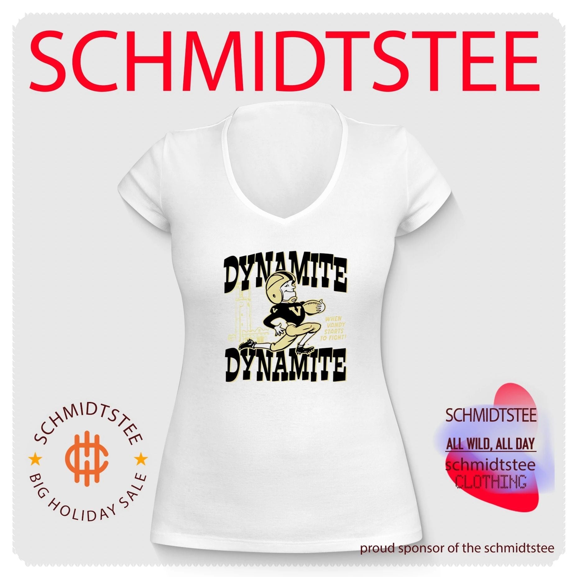 Vanderbilt Football Dynamite when Vandy Stars to Fight shirt