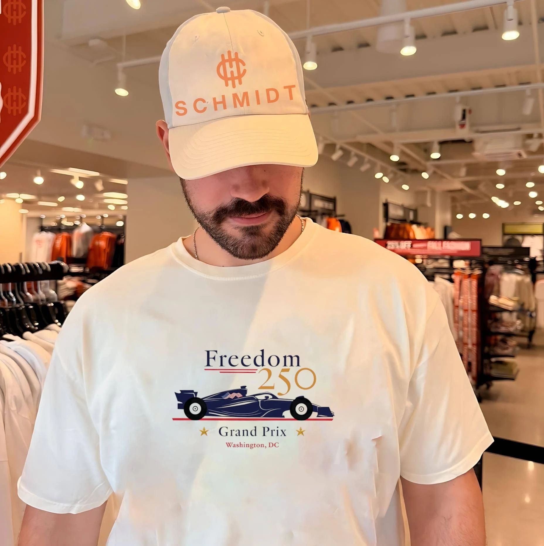 Freedom 250 Grand Prix Racing Washington DC shirt