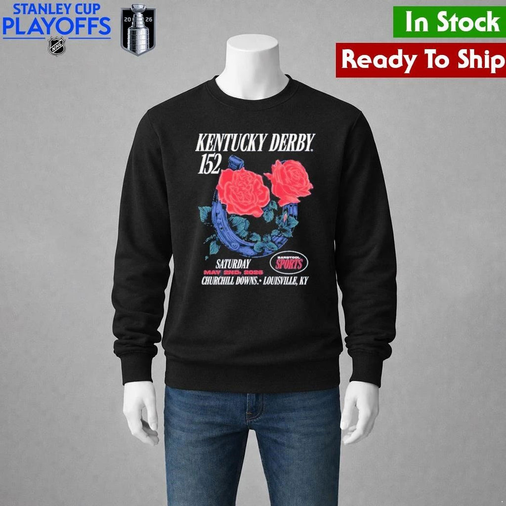 Kentucky Derby x Barstool Sports Roses Shirt Unisex , , , Long Sleeve Tee