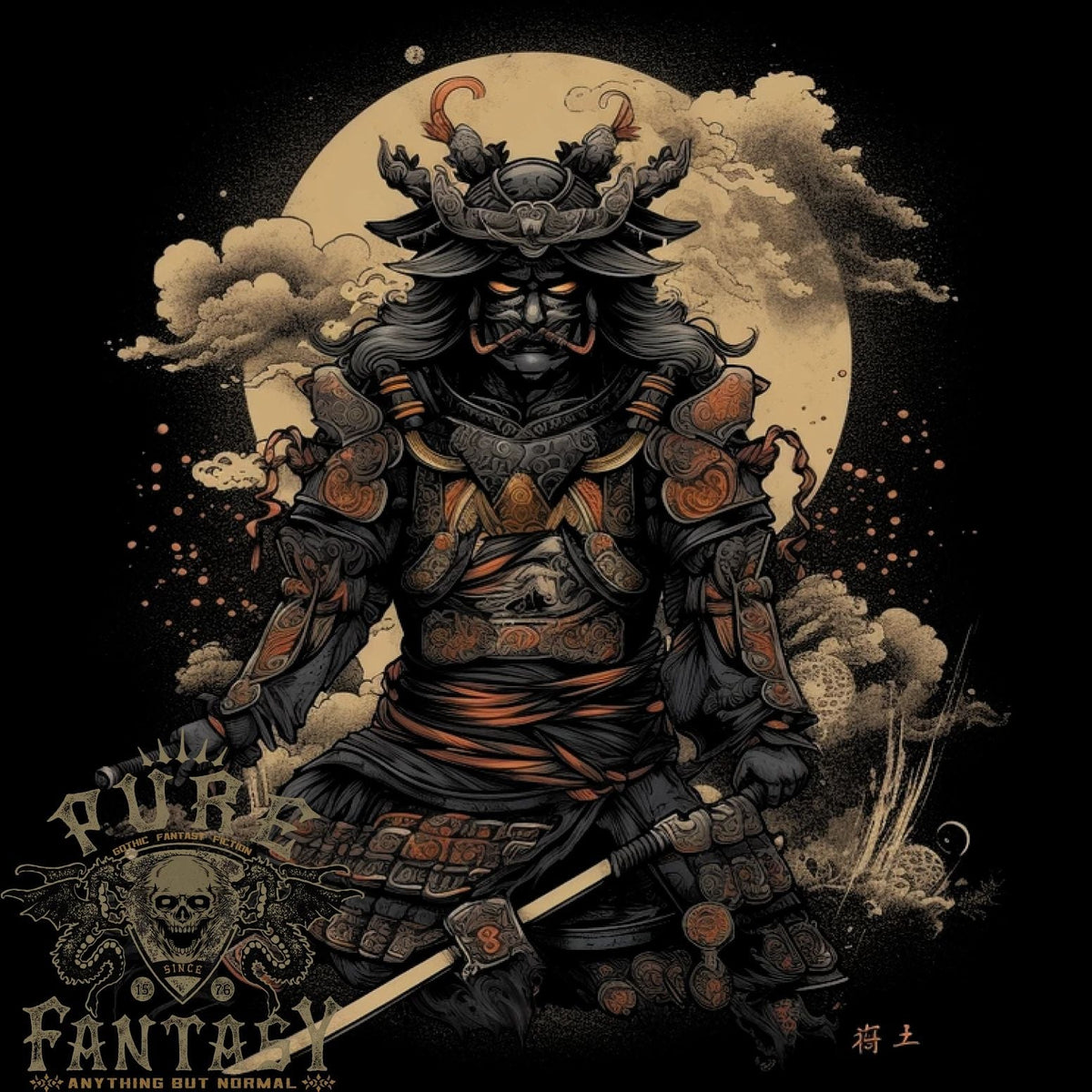 Full Armour Fantasy Samurai Warrior Mens Light Cotton Unisex , , , Long Sleeve Tee