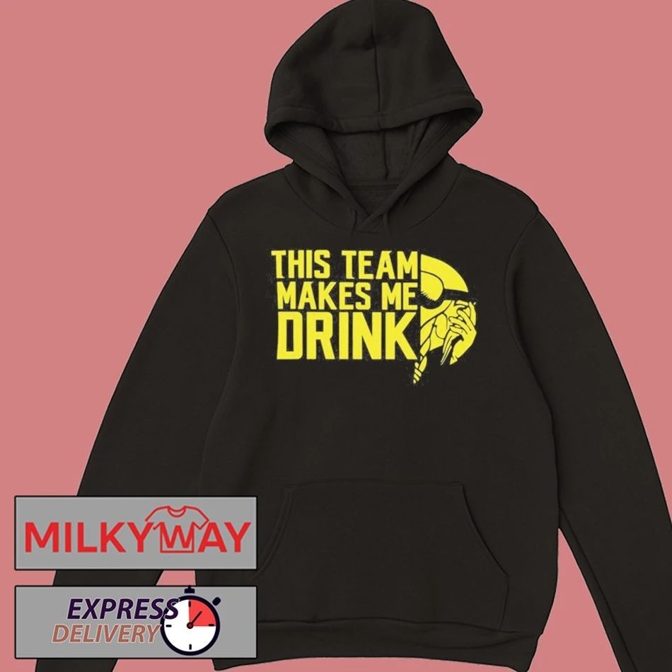 This Team Makes Me Drinks Unisex , , , Long Sleeve Tee