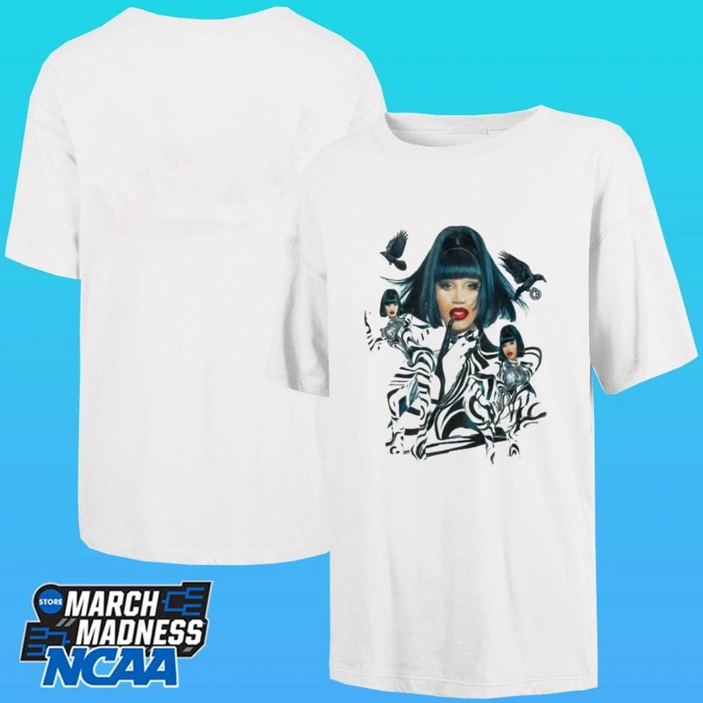 Cardi B Crows Photo Shirt Unisex , , , Long Sleeve Tee