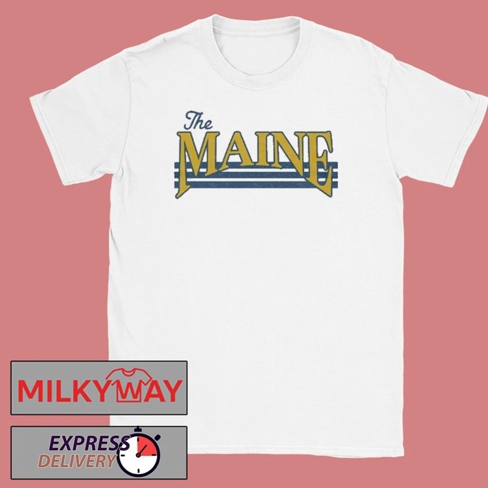 The Maine Retro Shirt Unisex , , , Long Sleeve Tee