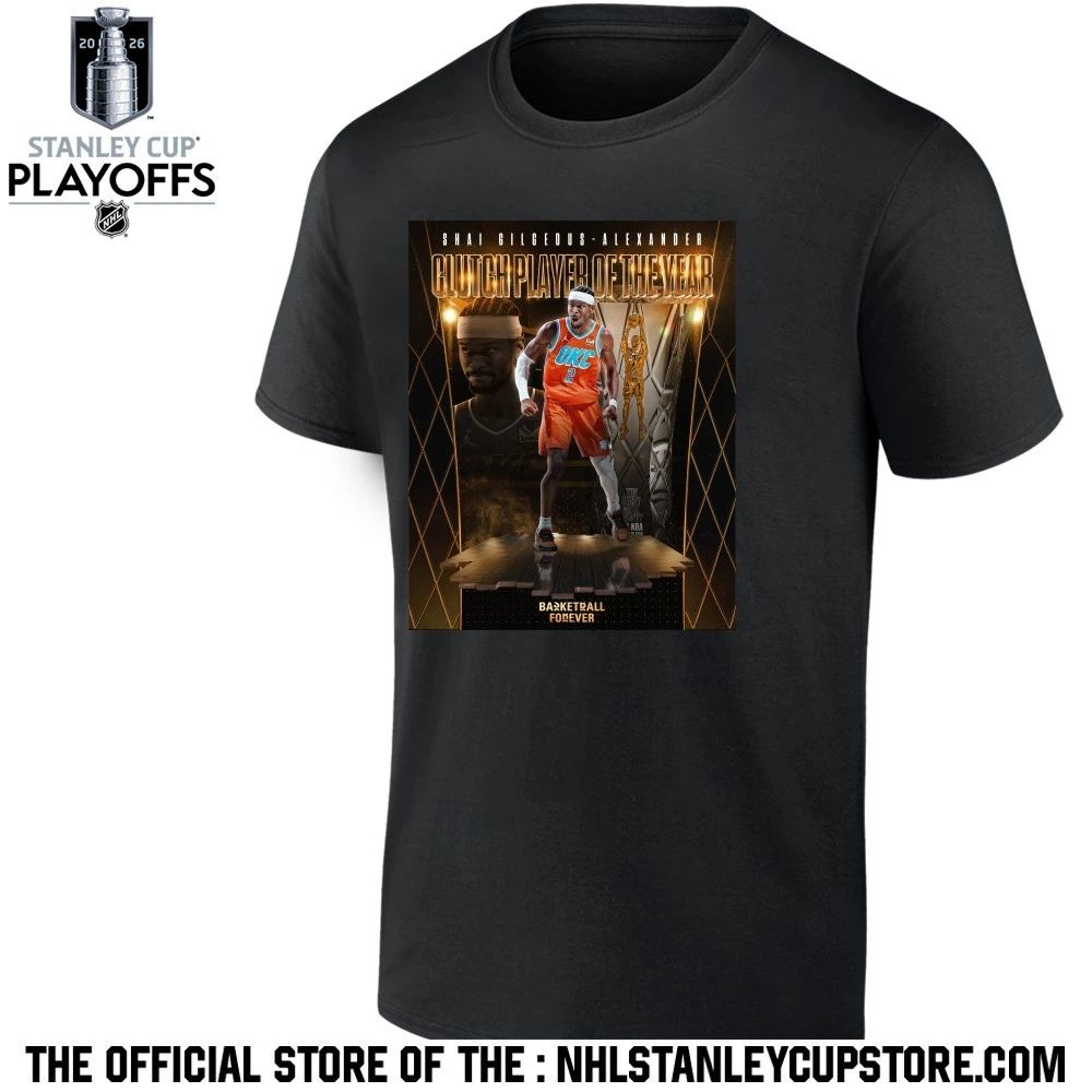Shai Gilgeous Alexander Clutch Player Of The Year NBA 2026 Basketball Forever Shirt Unisex , , , Long Sleeve Tee