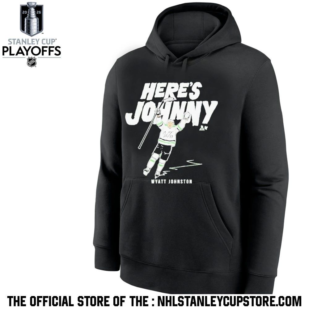 Wyatt Johnston Here’s Johnny shirt Unisex , , , Long Sleeve Tee