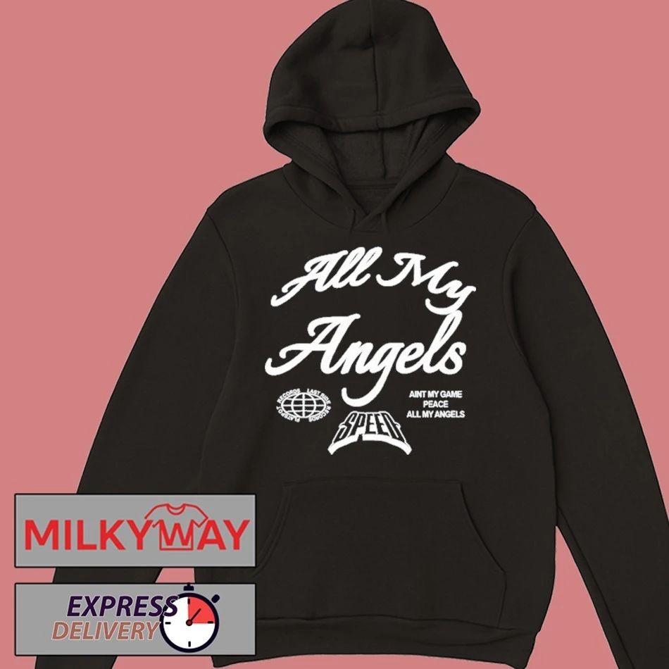 2025 Speed All My Angels shirt Unisex , , , Long Sleeve Tee