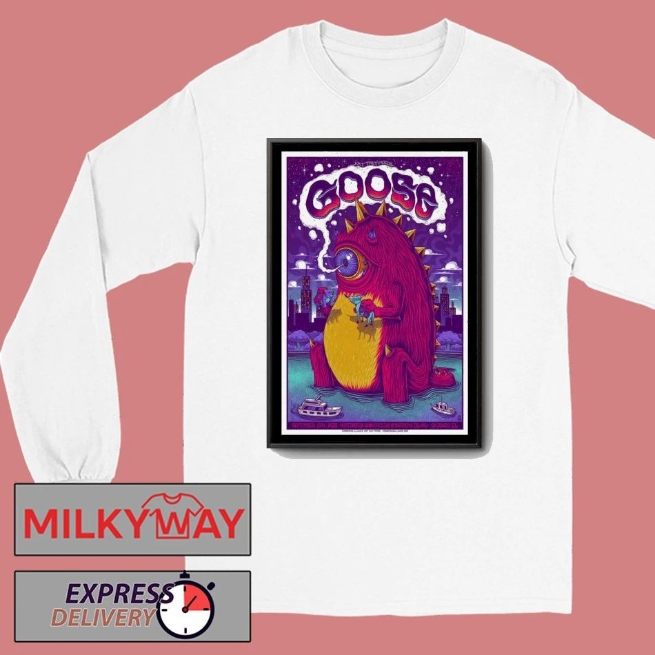 Goose Sept 20, 2025 Huntington Bank Pavilion at Northerly Island in Chicago, IL Poster shirt