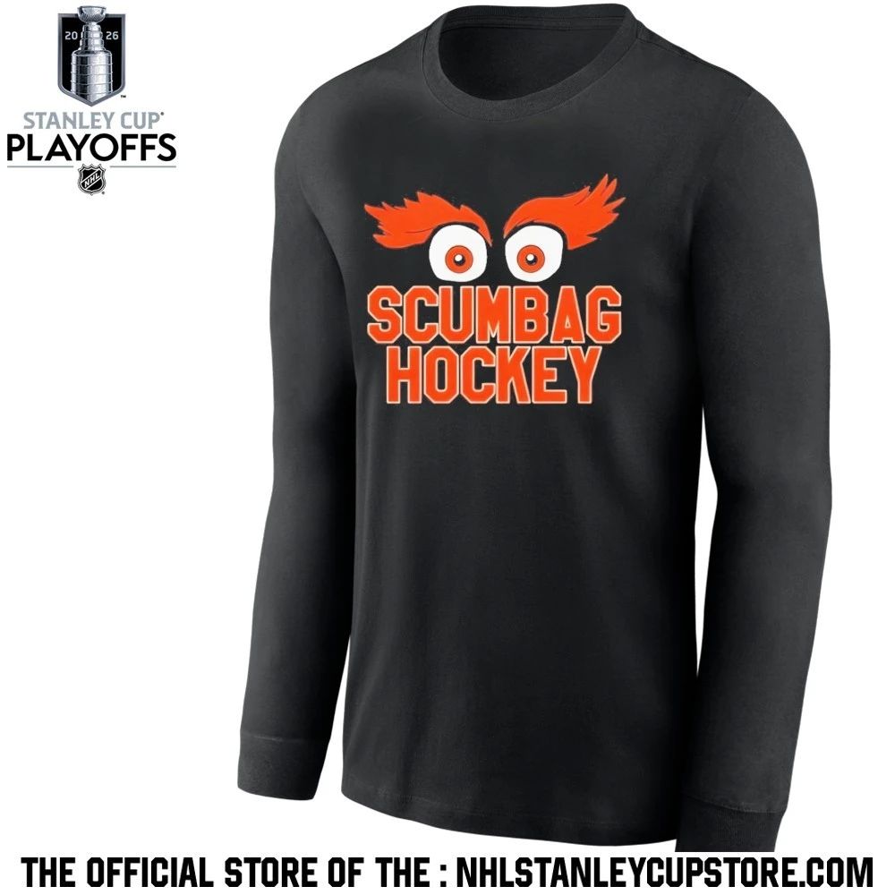 Scumbag Hockey Gritty Philadelphia Flyers Hockey NHL 2026 Shirt Unisex , , , Long Sleeve Tee