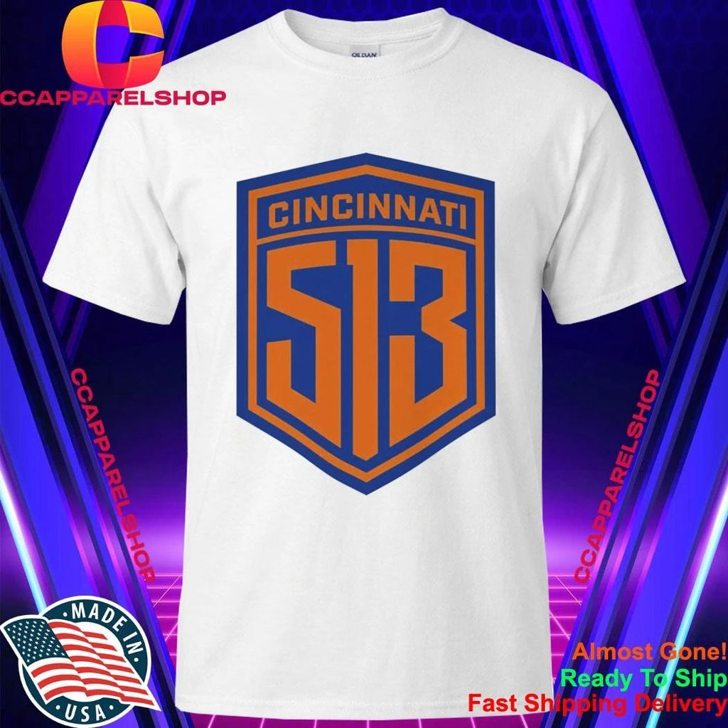 Cincinnati 513 Shield Soccer Shirt