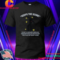 Keeps The Score Is Not A Violent Enough Description Of Whatever The Fuck My Body Does Shirt