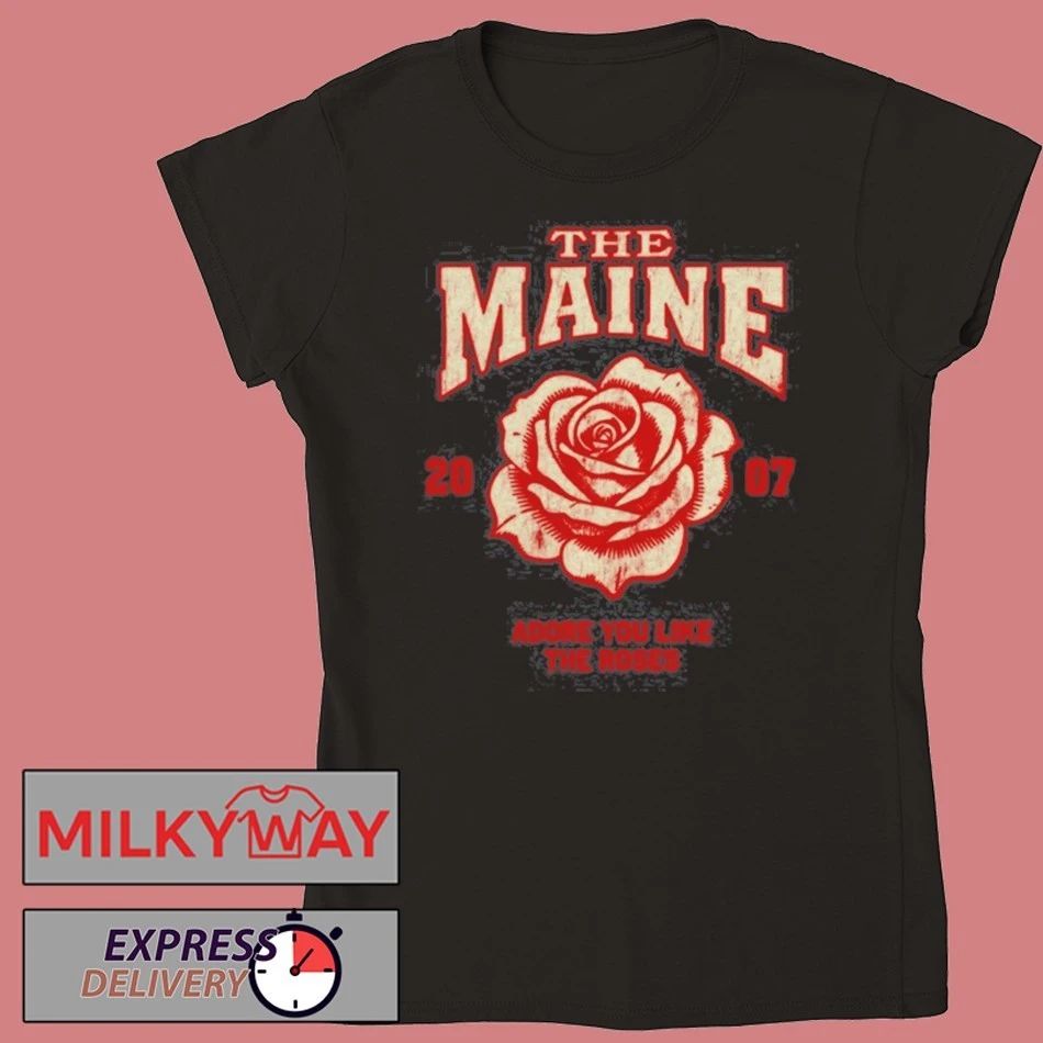 The Maine Like The Roses Shirt Unisex , , , Long Sleeve Tee