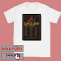 Liam St. John Man Of The North Tour 2025 Poster shirt Unisex , , , Long Sleeve Tee