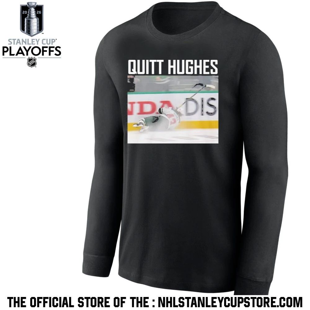 Quinn Hughes hockey Shirt Unisex , , , Long Sleeve Tee