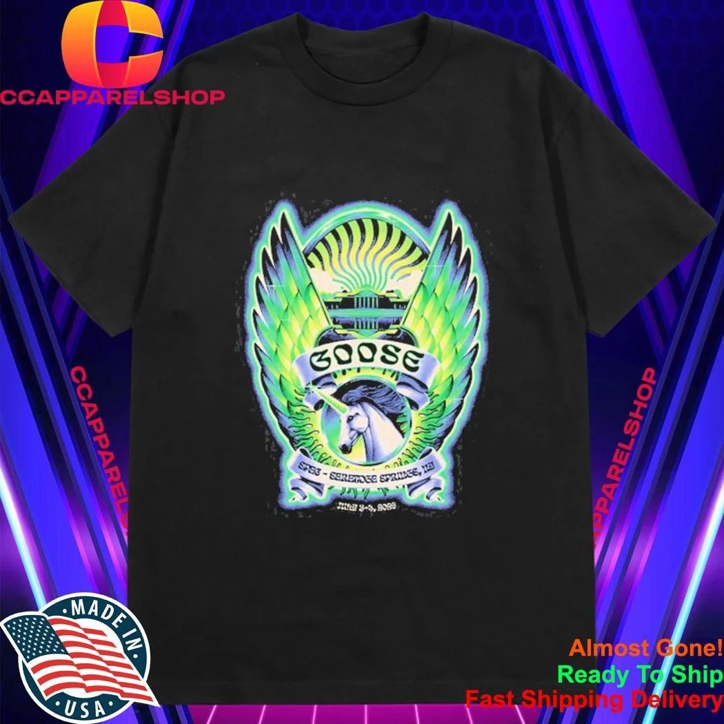 Goose Saratoga Springs NY Tour On Jul 3-4 2026 Shirt