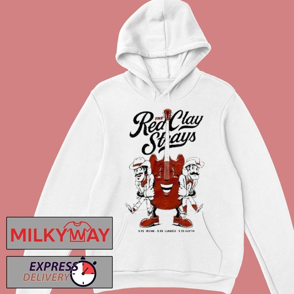 Red Clay Strays Sep 25 26 28 2025 Texas Shirt Unisex , , , Long Sleeve Tee