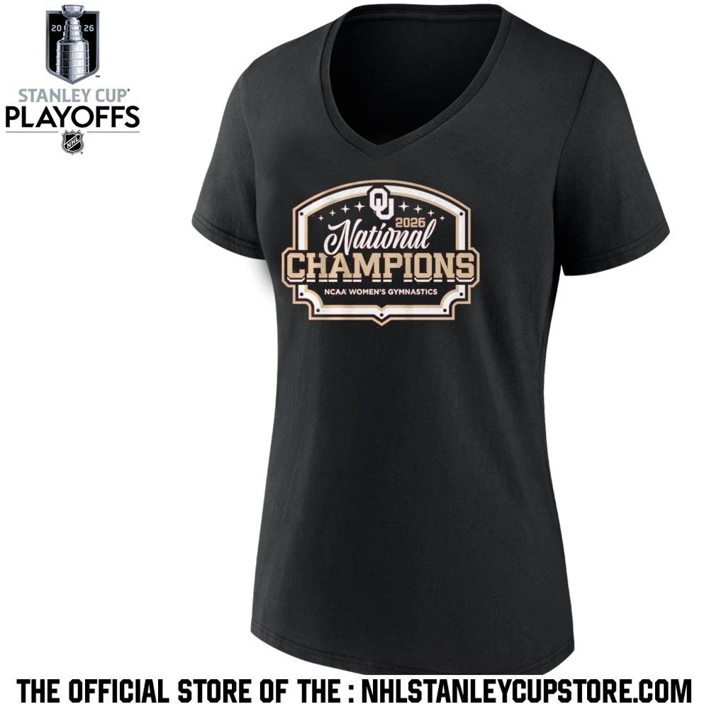 Oklahoma Women’s Gymnastics 2026 National Champions Logo Shirt Unisex , , , Long Sleeve Tee