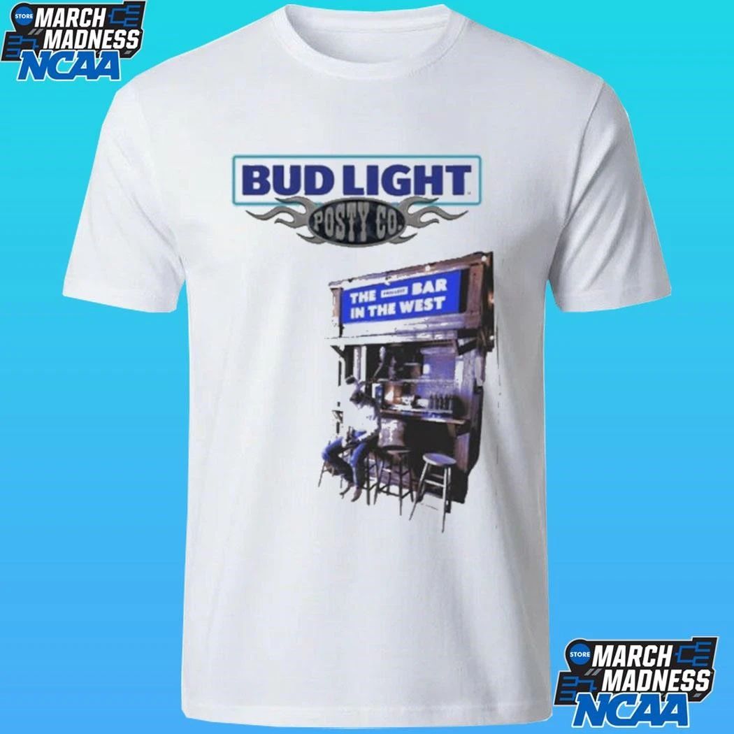 Post Malone Posty Co X Bud Light Shirt Unisex , , , Long Sleeve Tee