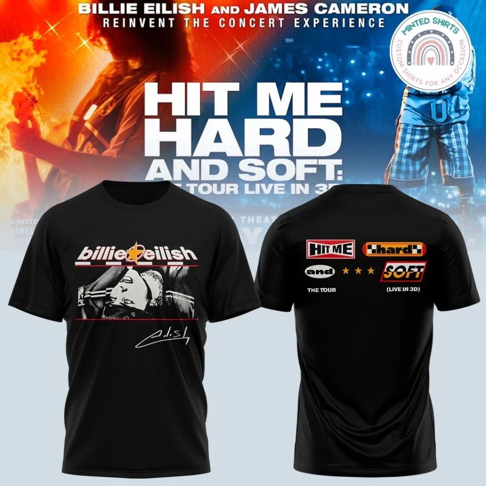 Billie Eilish Hit Me Hard and Soft The Tour 2026 Shirt Unisex , , , Long Sleeve Tee