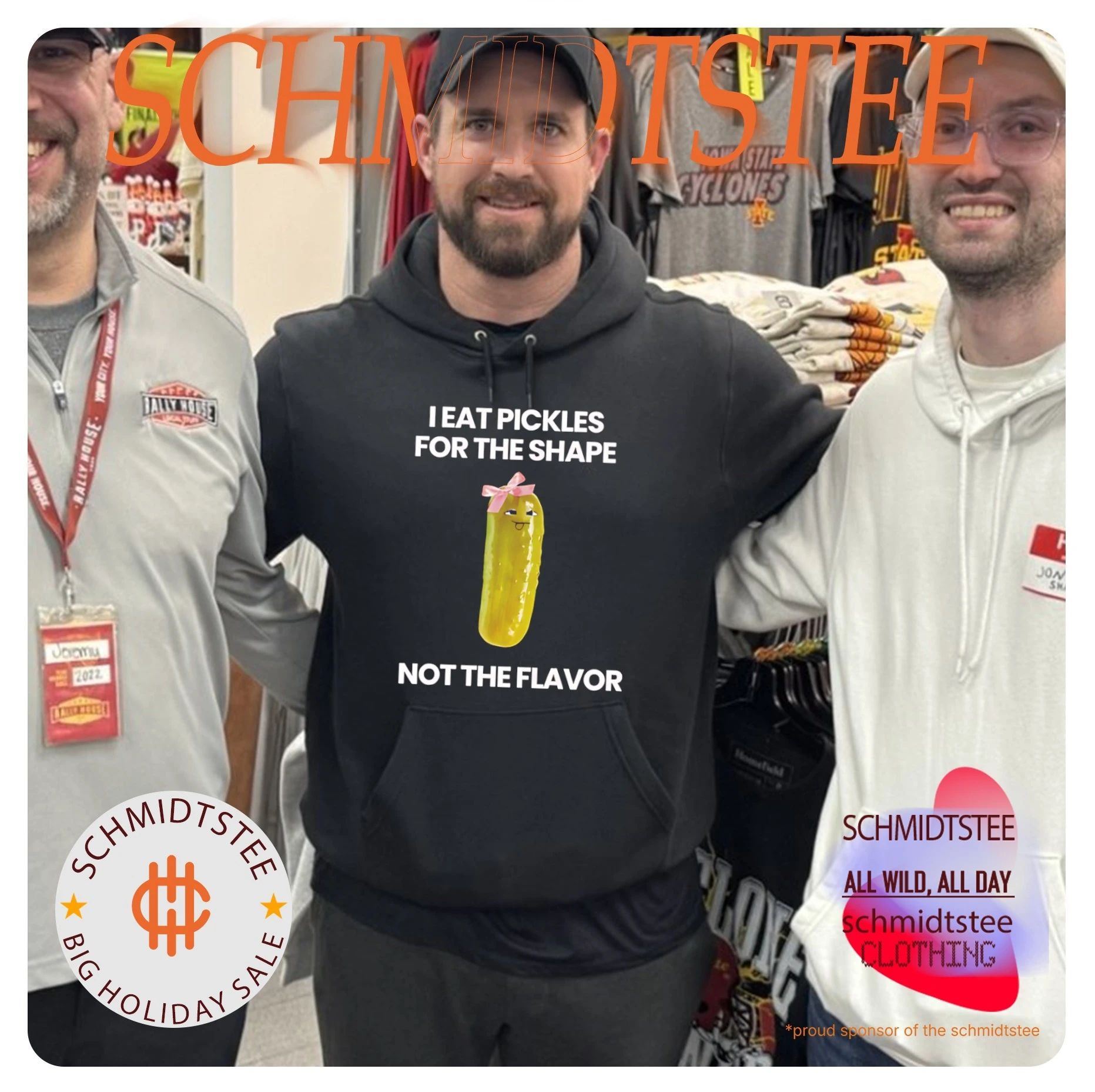 I eat pickles for the shape not the flavor shirt