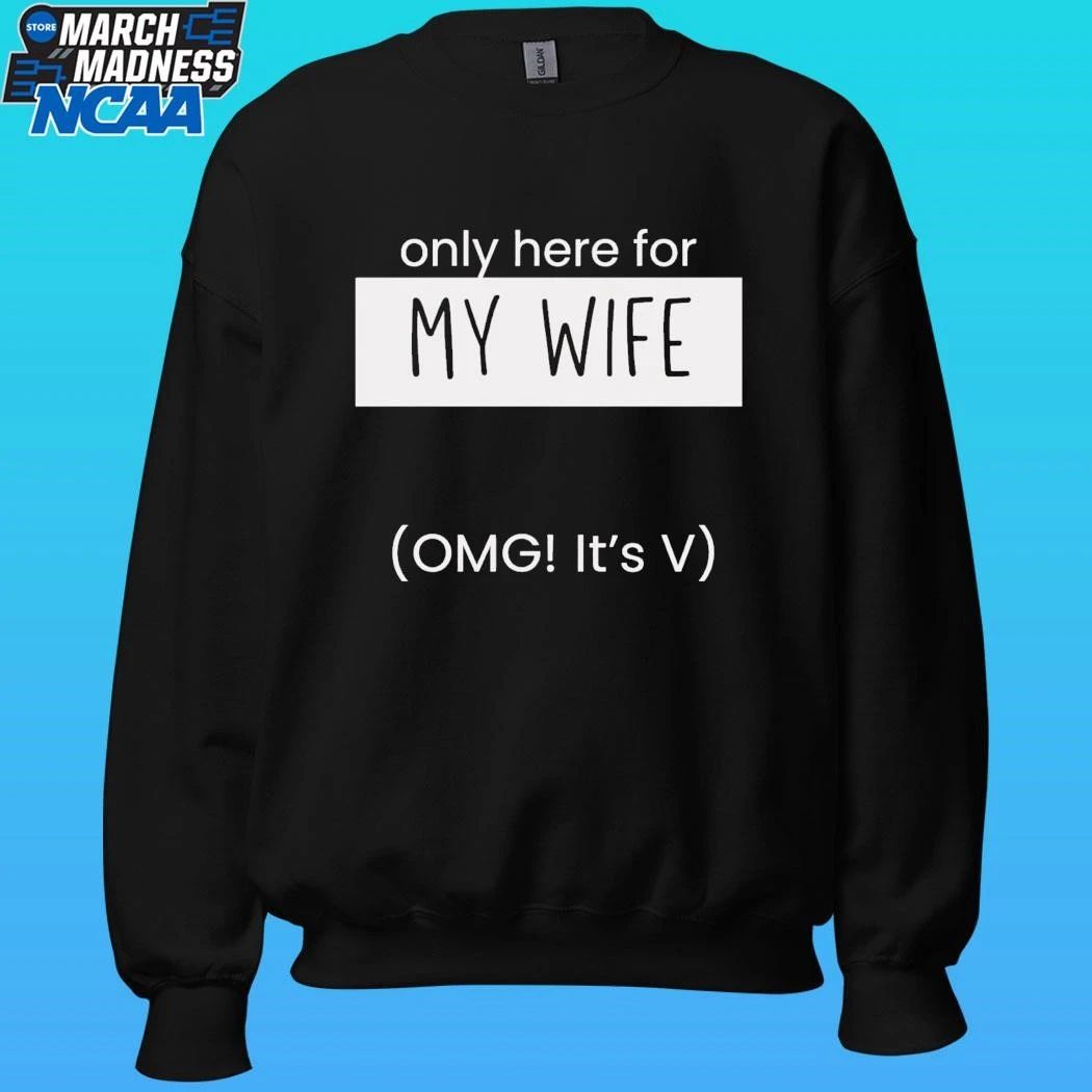 Only Here For My Wife Omg It’s V Bts World Tour Shirt Unisex , , , Long Sleeve Tee