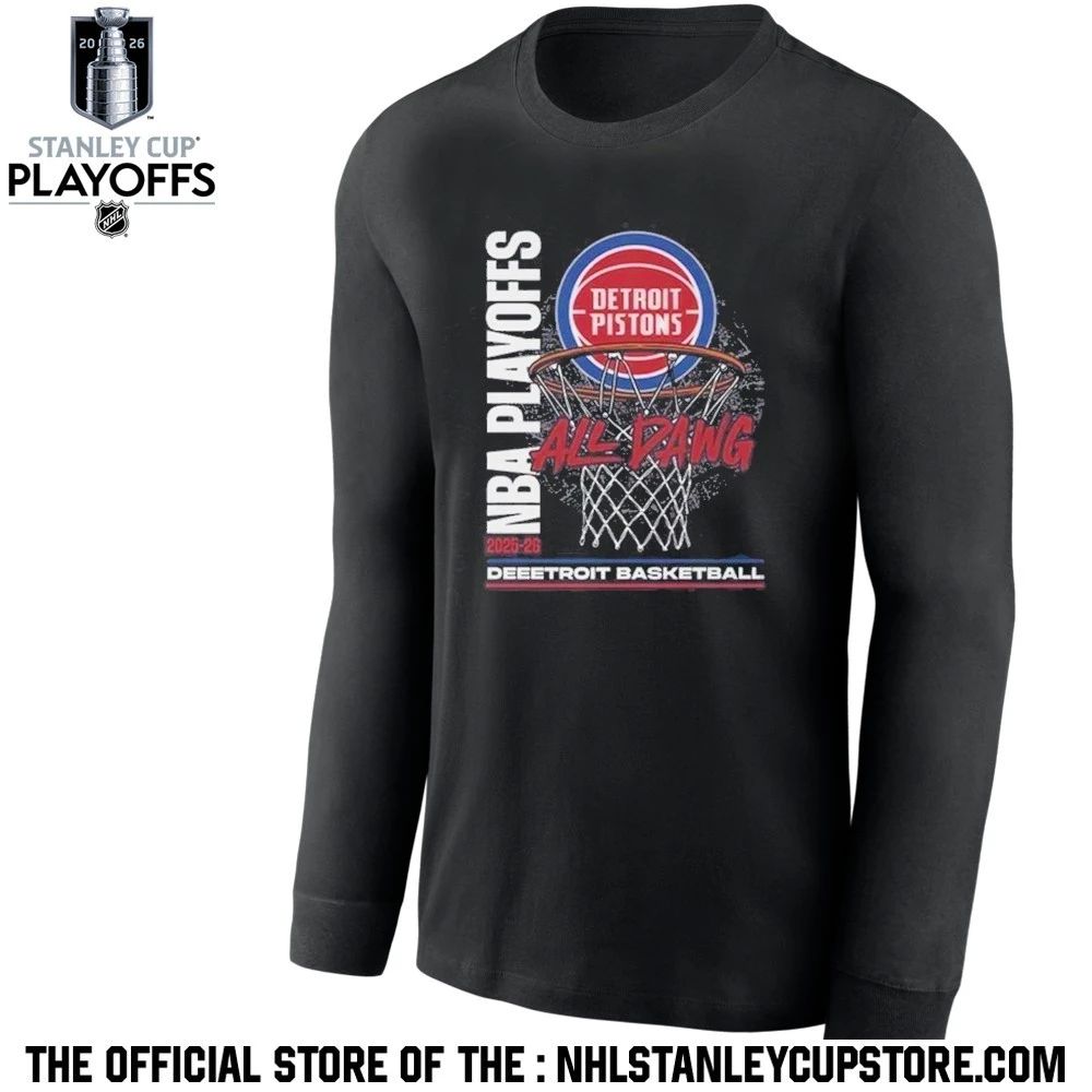 Detroit Pistons 2026 NBA playoffs roster list Shirt Unisex , , , Long Sleeve Tee