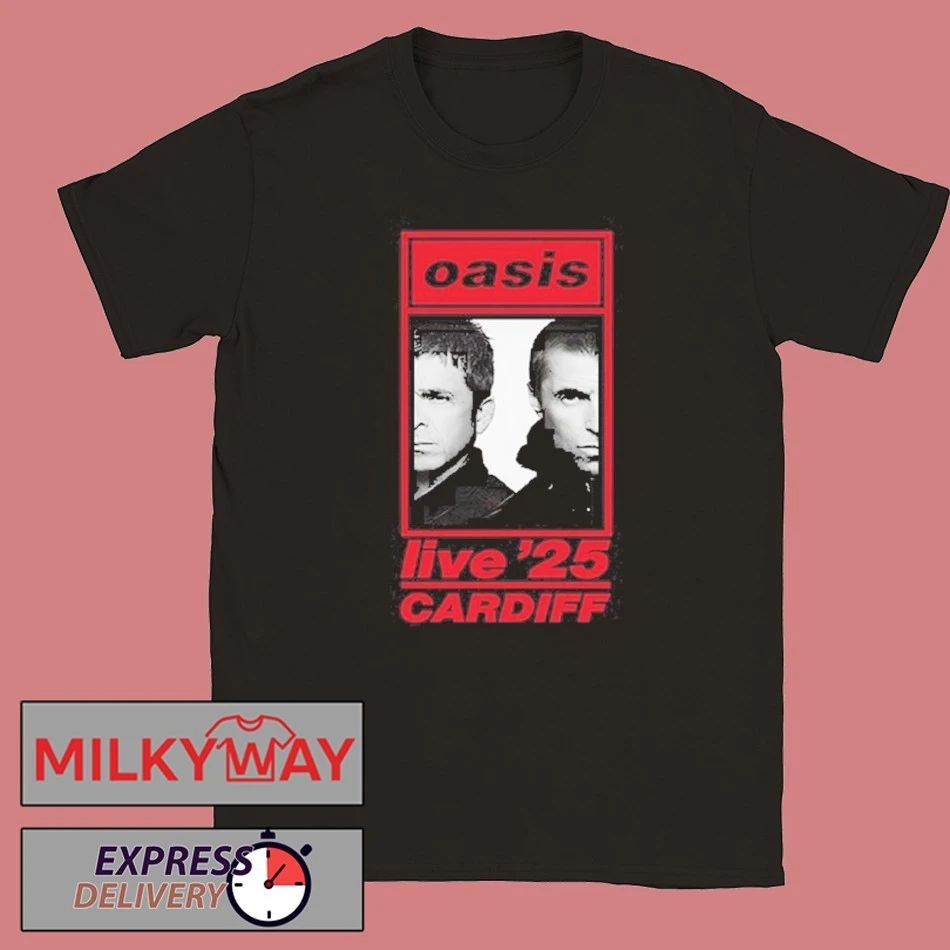 Oasis 2025 Cardiff Event Unisex , , , Long Sleeve Tee