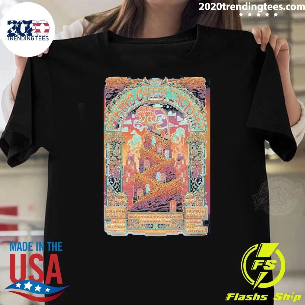The String Cheese Incident Red Rocks Amphitheatre 2026 Tour Shirt