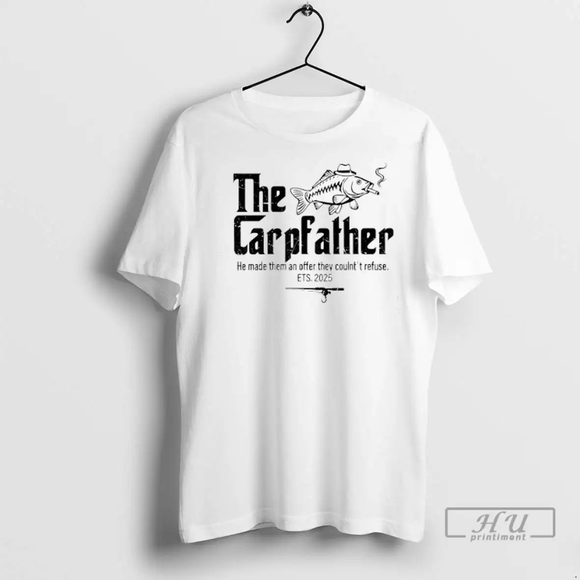 Officials The Carpfather He Made Them An Offer They Coulnt Refuse Est 2025 T Shirts Unisex , , , Long Sleeve Tee