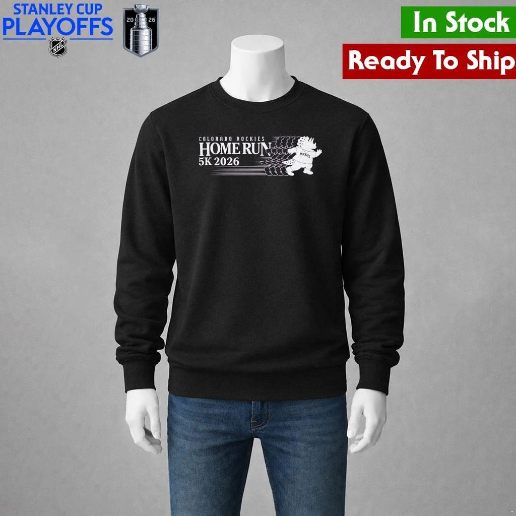 Colorado Rockies Home Run 5K Shirt Unisex , , , Long Sleeve Tee