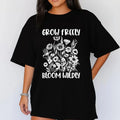 Grow Freely Bloom Wildly Shirt, Boho Floral Graphic Tee Unisex , , , Long Sleeve Tee