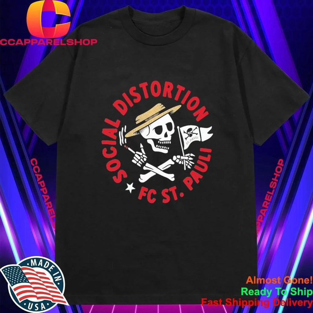 Social Distortion Fc St Pauli Punk Rock Shirt