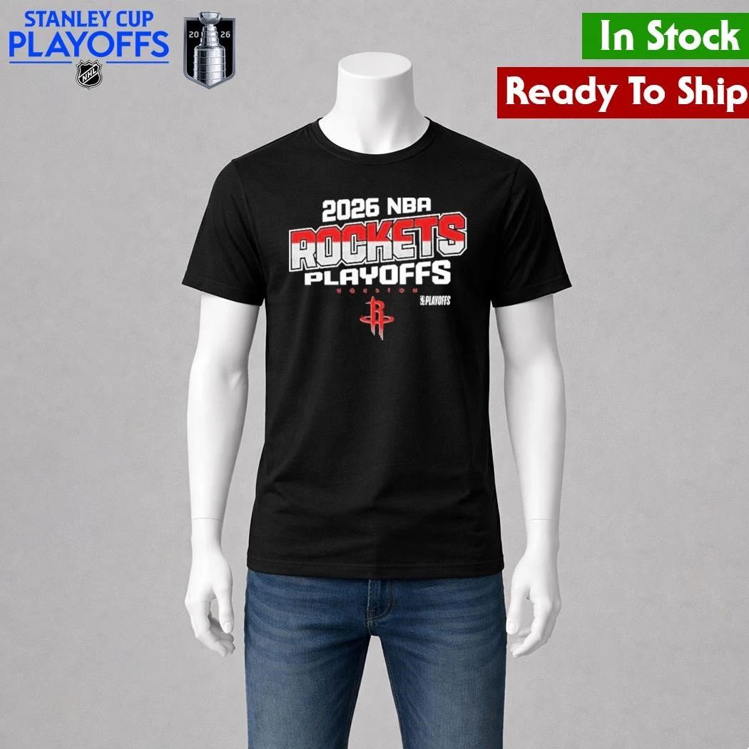2026 NBA Playoffs Houston Rockets Basketball Shirt Unisex , , , Long Sleeve Tee