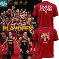 Atlanta Hawks True To Atlanta Playoffs 2026 Shirt Unisex , , , Long Sleeve Tee