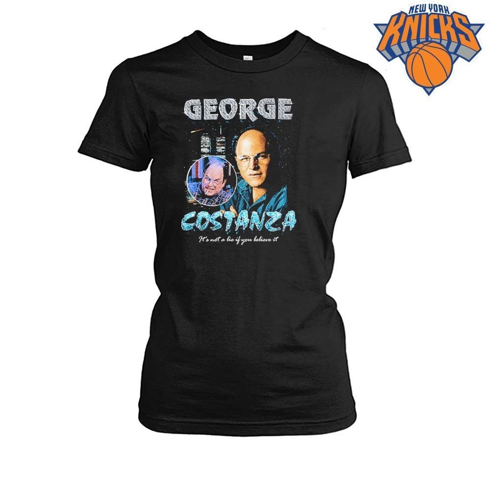 Vintage 90s George Costanza Seinfeld Bootleg Rap Graphic Meme Shirt