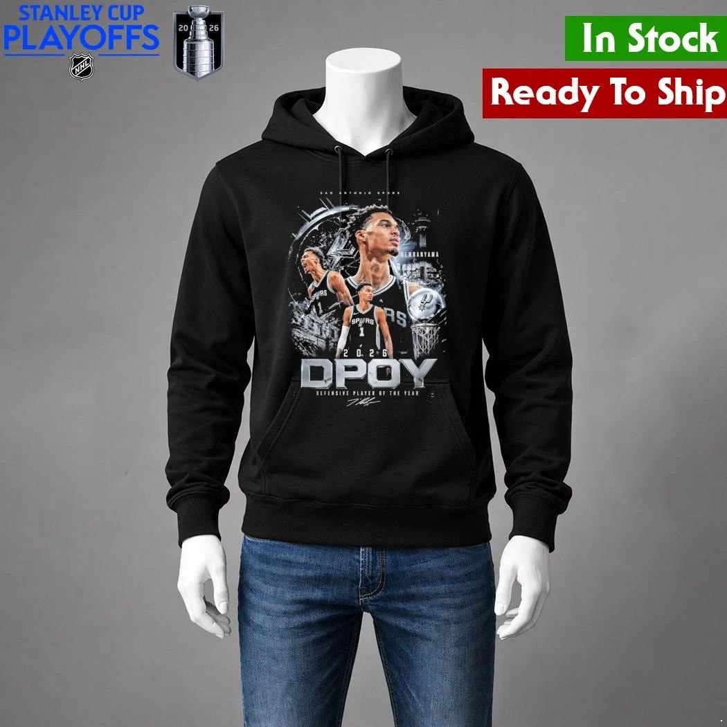 San Antonio Spurs Dpoy Defensive Player Of The Year 2026 Shirt Unisex , , , Long Sleeve Tee