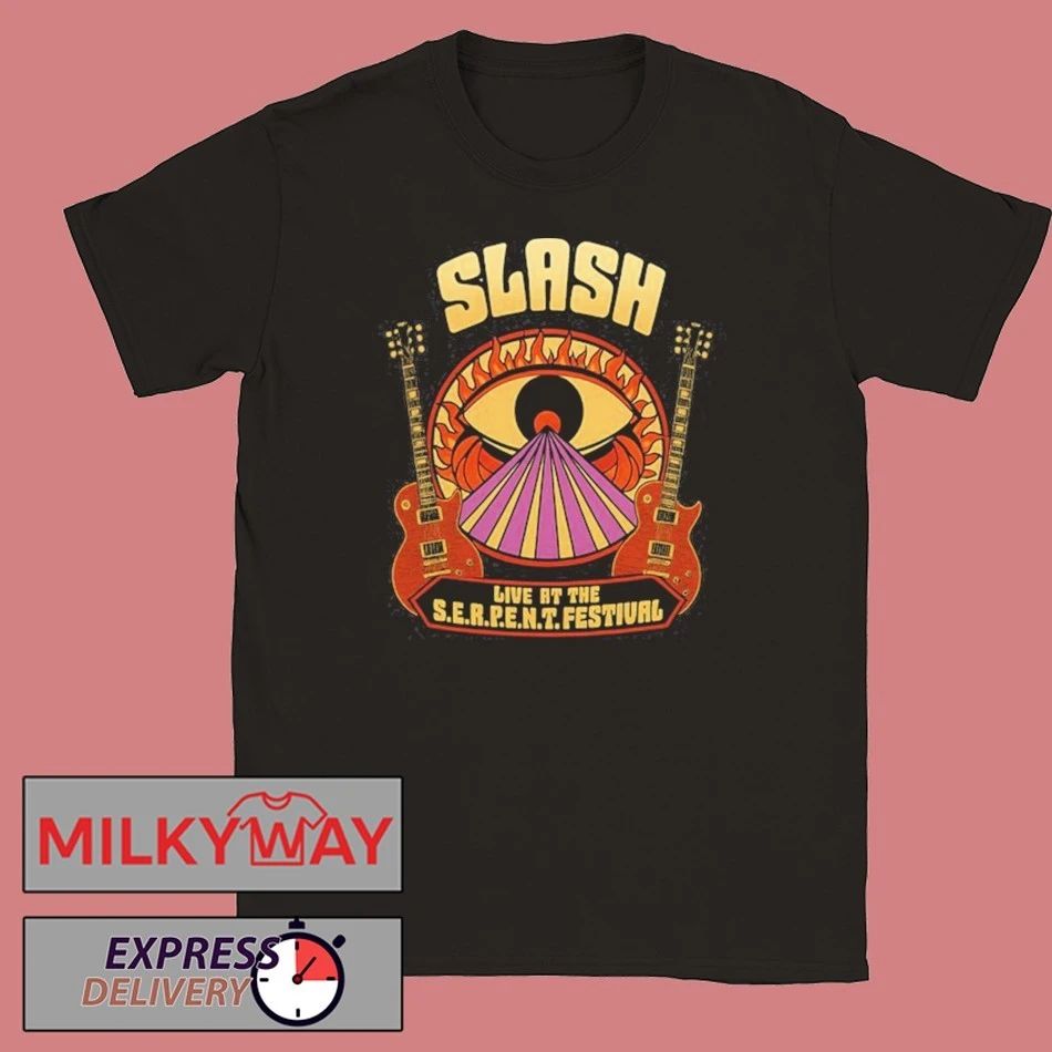 Slash Live at the S.E.R.P.E.N.T. Festival Unisex , , , Long Sleeve Tee