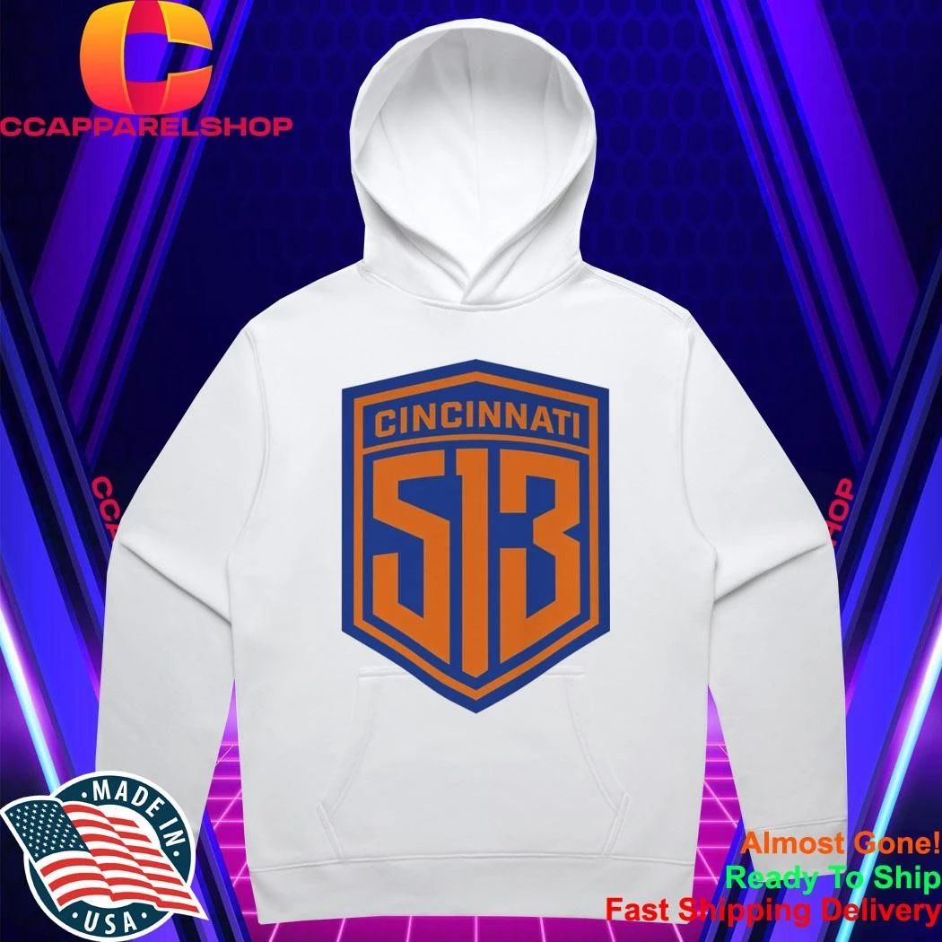 Cincinnati 513 Shield Soccer Shirt