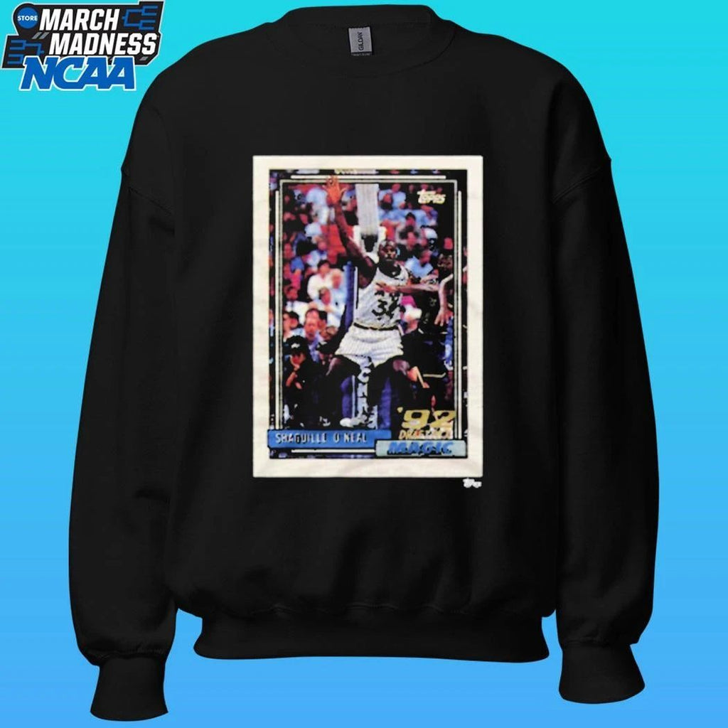 1992 Topps Basketball Shaquille O’neal Magic Shirt Unisex , , , Long Sleeve Tee