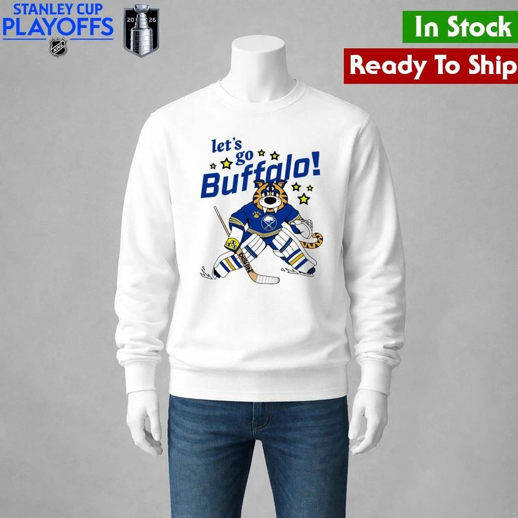 Buffalo Sabres x Just Dishin Sabretooth Goalie Shirt Unisex , , , Long Sleeve Tee