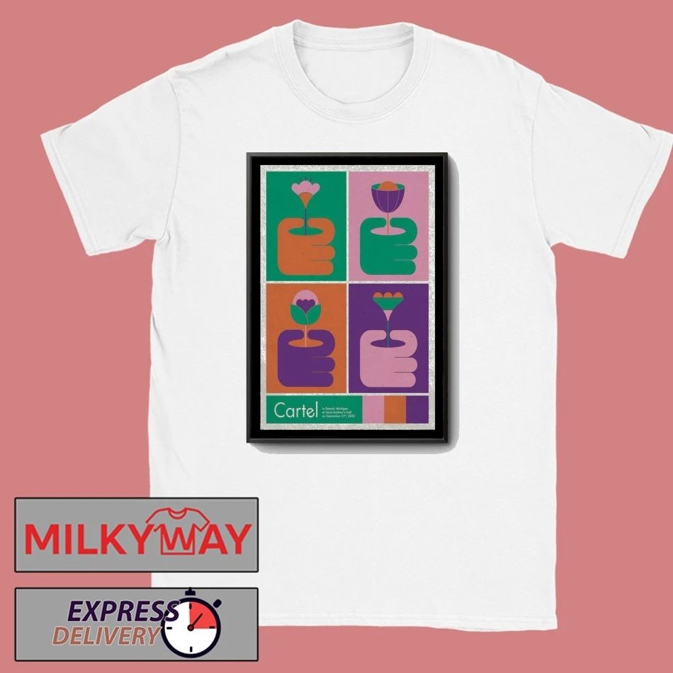 Poster Cartel Event Detroit, MI 09.23.2025 shirt Unisex , , , Long Sleeve Tee