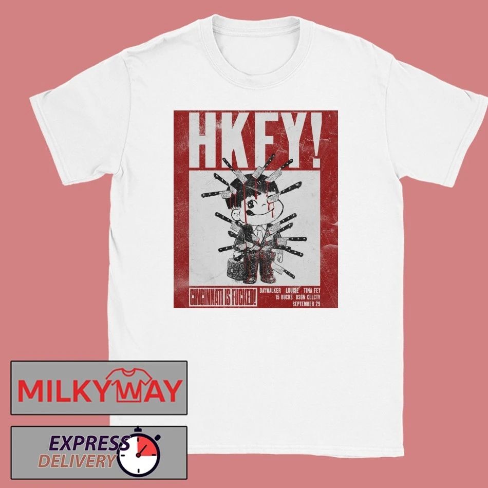 HKFY Hong Kong Fuck You Cincinnati Is Fucked September 29 2025 Cincinnati Ohio shirt Unisex , , , Long Sleeve Tee