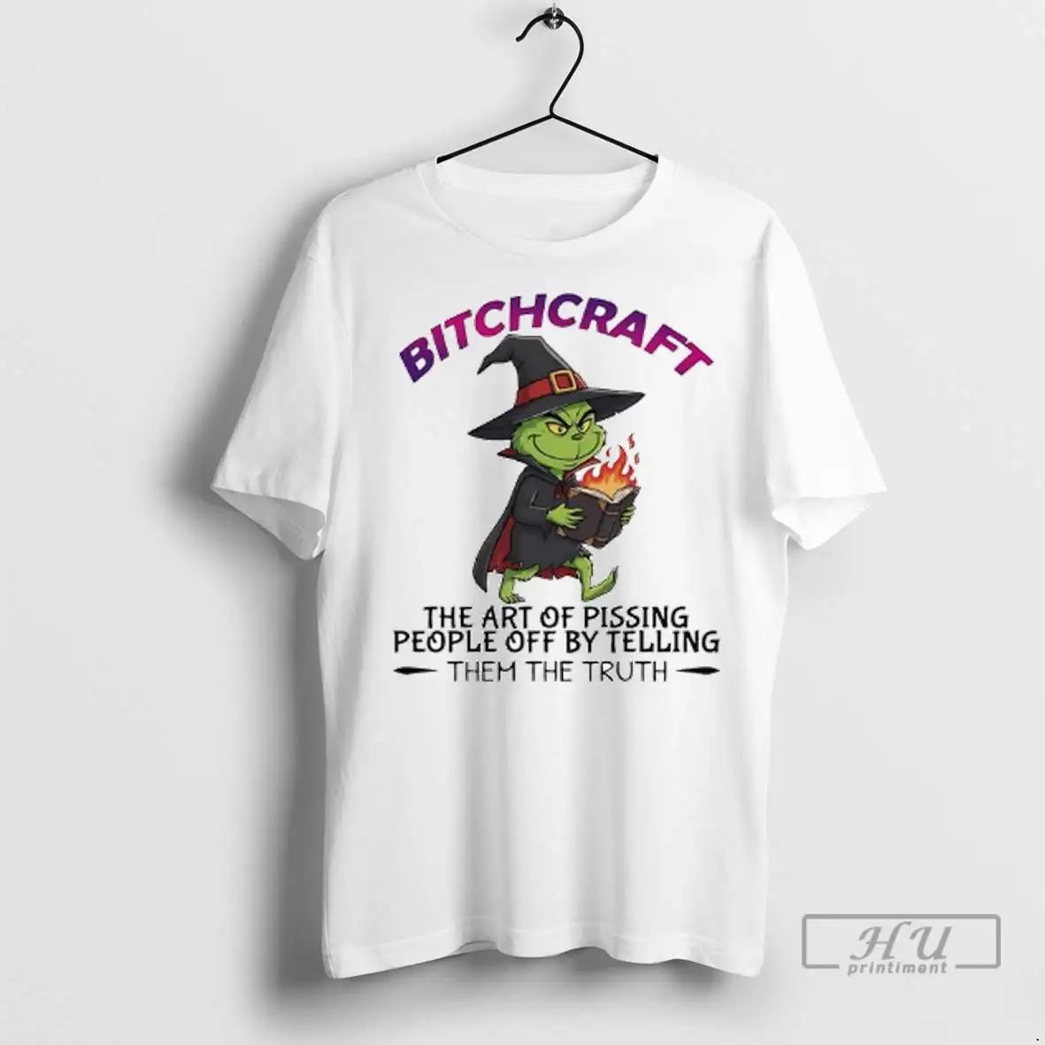 Officials Grinch Bitchcraft The Art Of Pissing People Off By Telling Them The Truth Unisex , , , Long Sleeve Tee