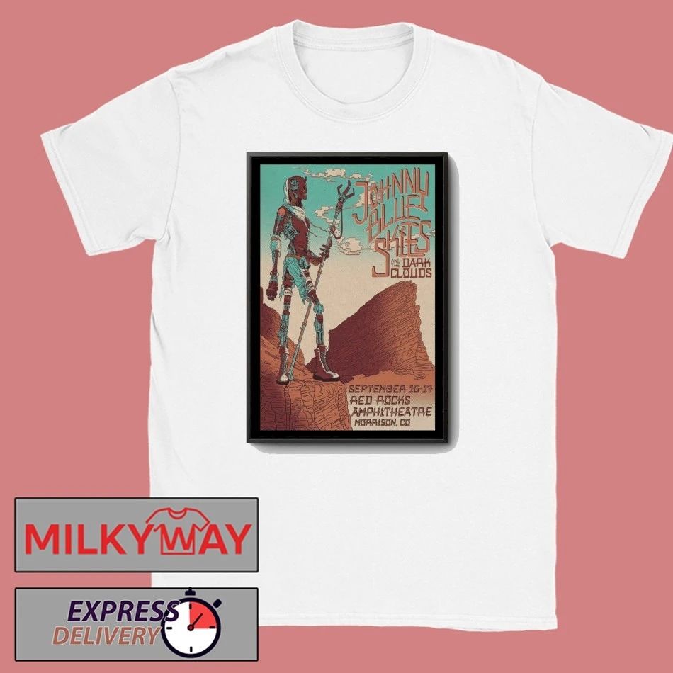 09.16.2025 Red Rocks Amphitheatre Johnny Blue Skies Poster shirt Unisex , , , Long Sleeve Tee